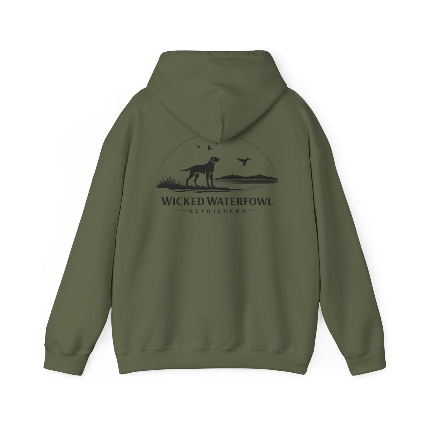 Wicked Waterfowl Classic Logo Midweight Hoodie - UNISEX