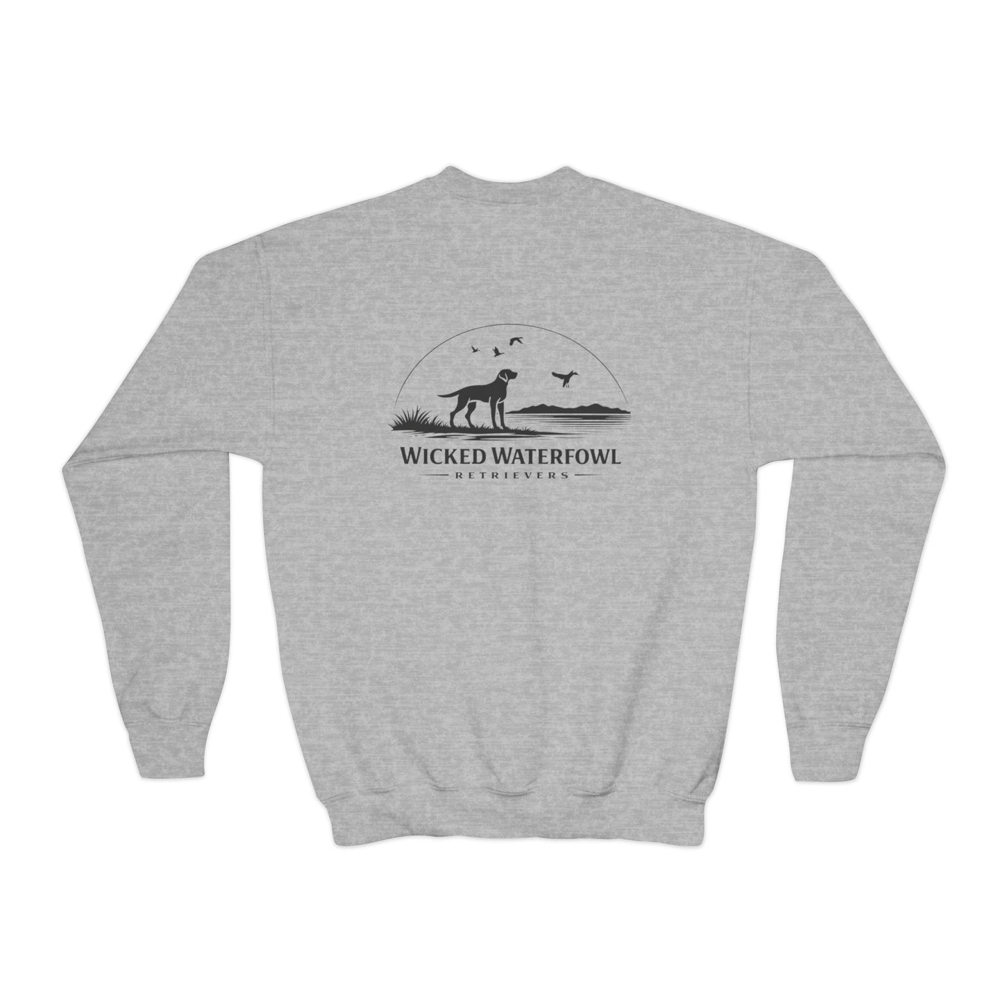 WWR Classic Logo - Youth Crewneck Sweatshirt