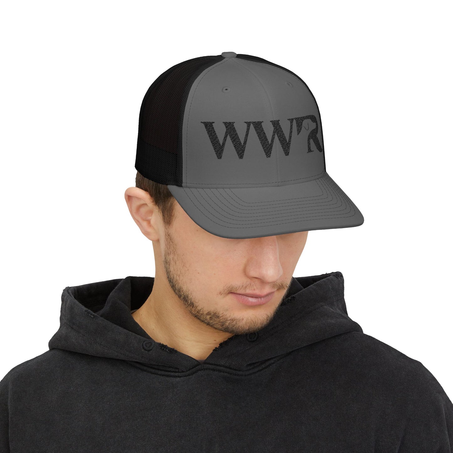 WWR Classic Logo Richardson Snapback Cap | Trucker Hat, Embroidered