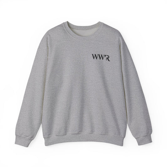 WWR Classic Black Logo - Unisex Heavy Blend™ Crewneck Sweatshirt