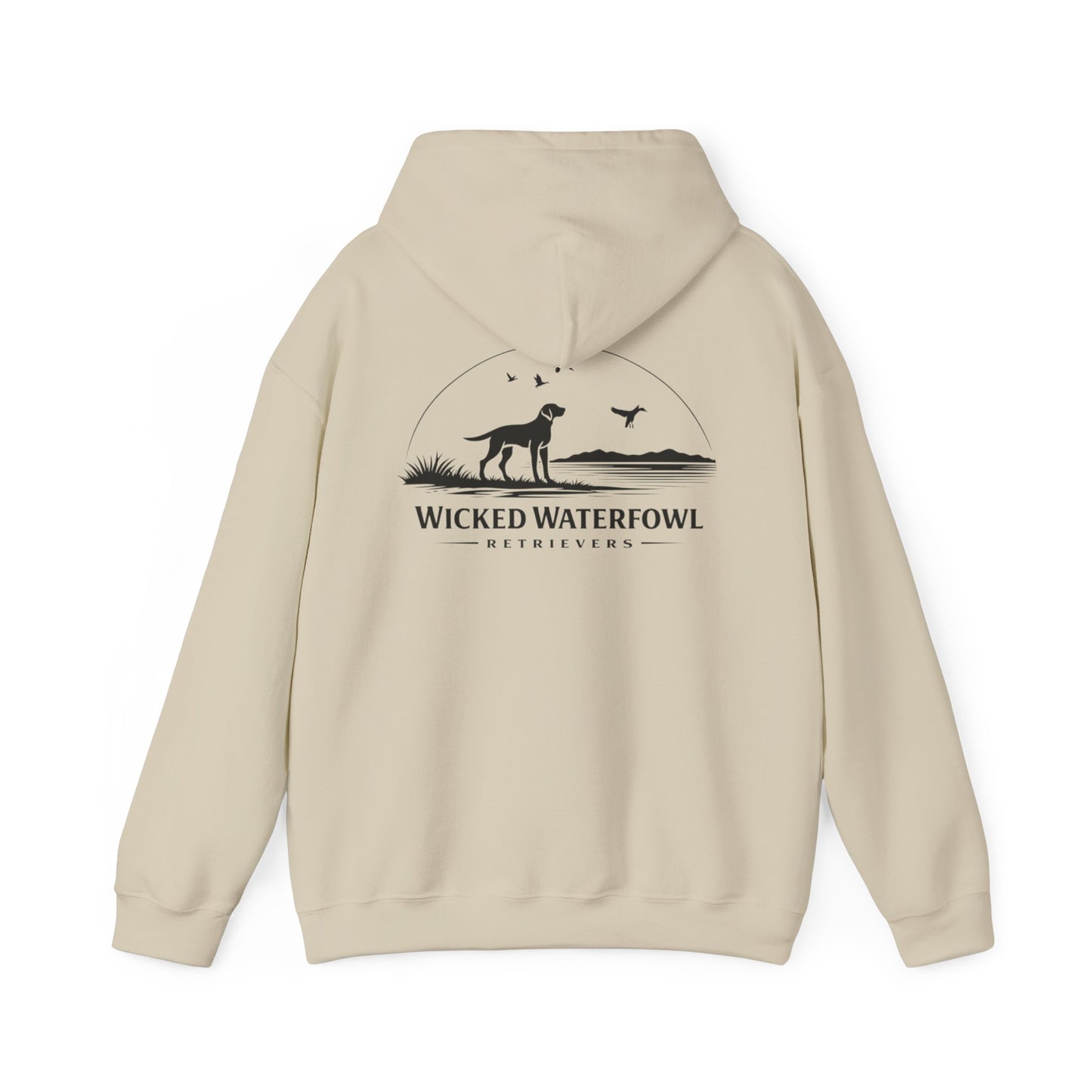 Wicked Waterfowl Classic Logo Midweight Hoodie - UNISEX