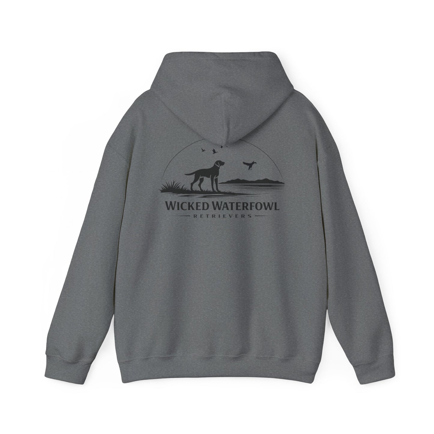 Wicked Waterfowl Classic Logo Midweight Hoodie - UNISEX