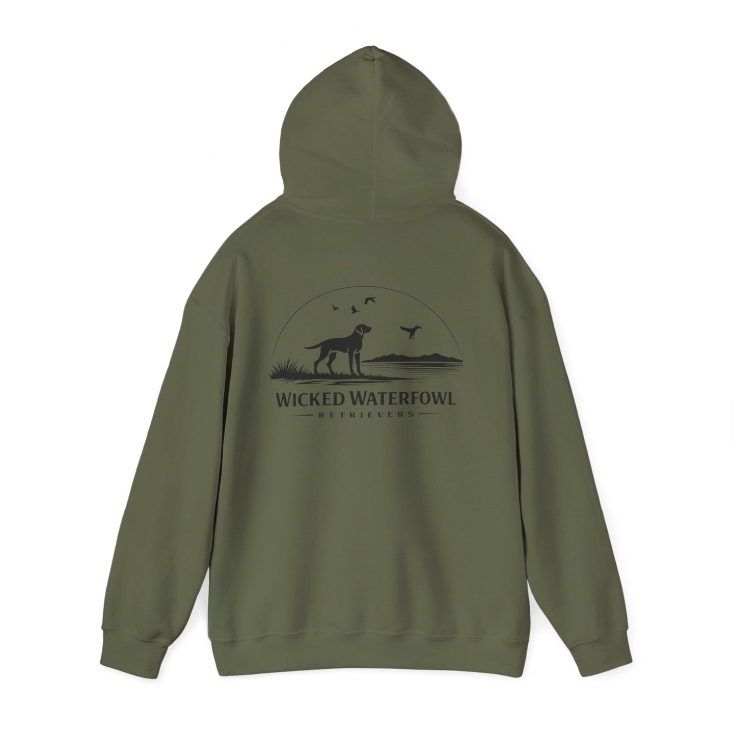 Wicked Waterfowl Classic Logo Midweight Hoodie - UNISEX